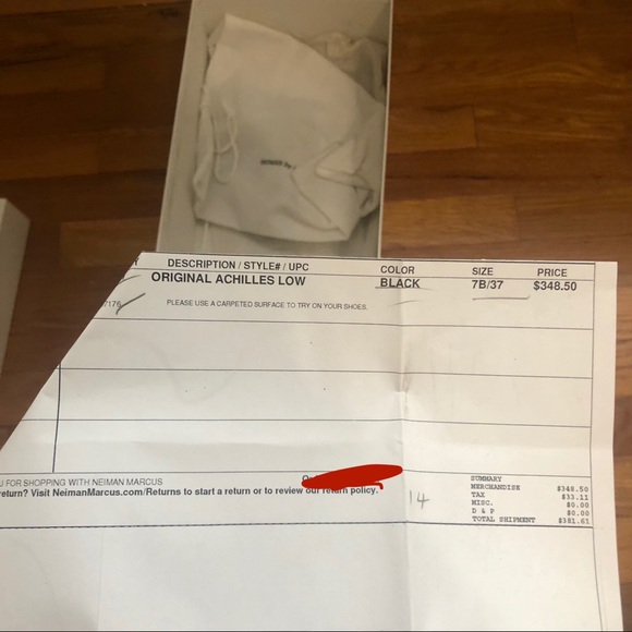 Woman By Common Projects Achilles Low Sneaker - Picture 12 of 14